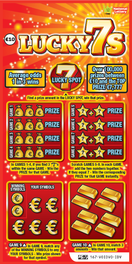 lucky seven lotto